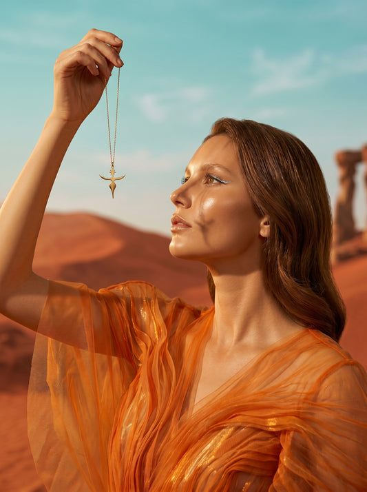 Sun-Woman Necklace