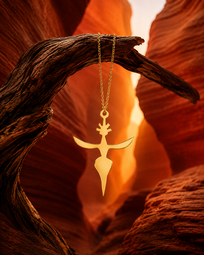 Sun-Woman Necklace