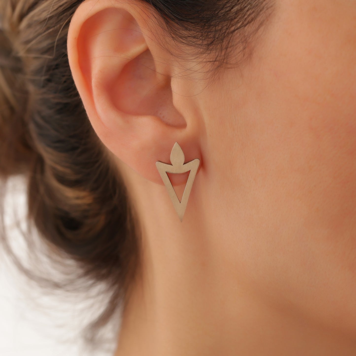 Cuneiform Collection - Cuneiform Earring (As Pair)