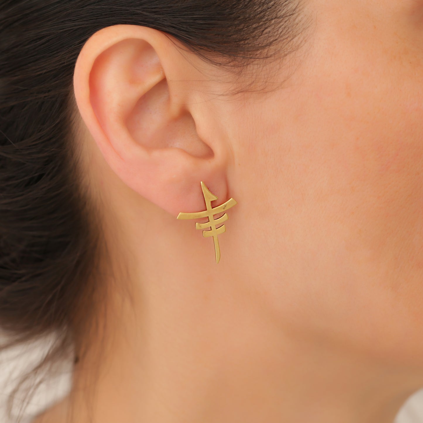 Shaman Luck Collection - Eagle Earring (Monocle)