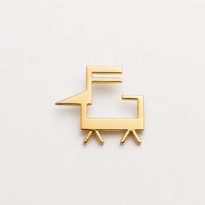 Dog Brooch