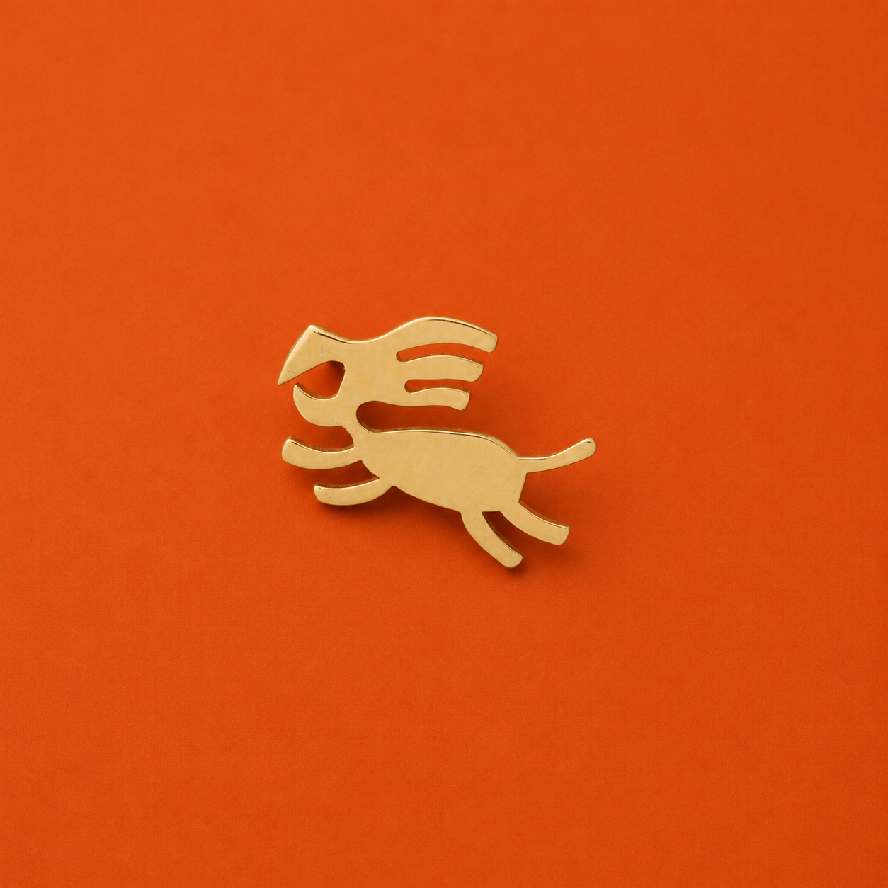 Lion Brooch