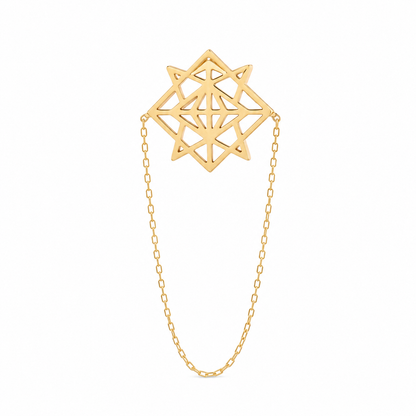 Collide Sphere Chain Earring