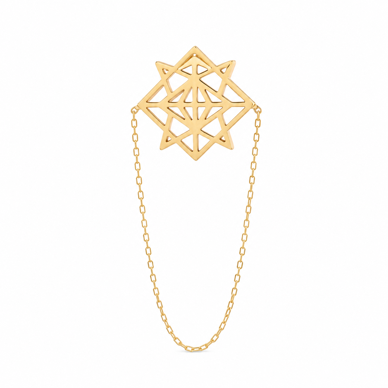 Collide Chain Earring